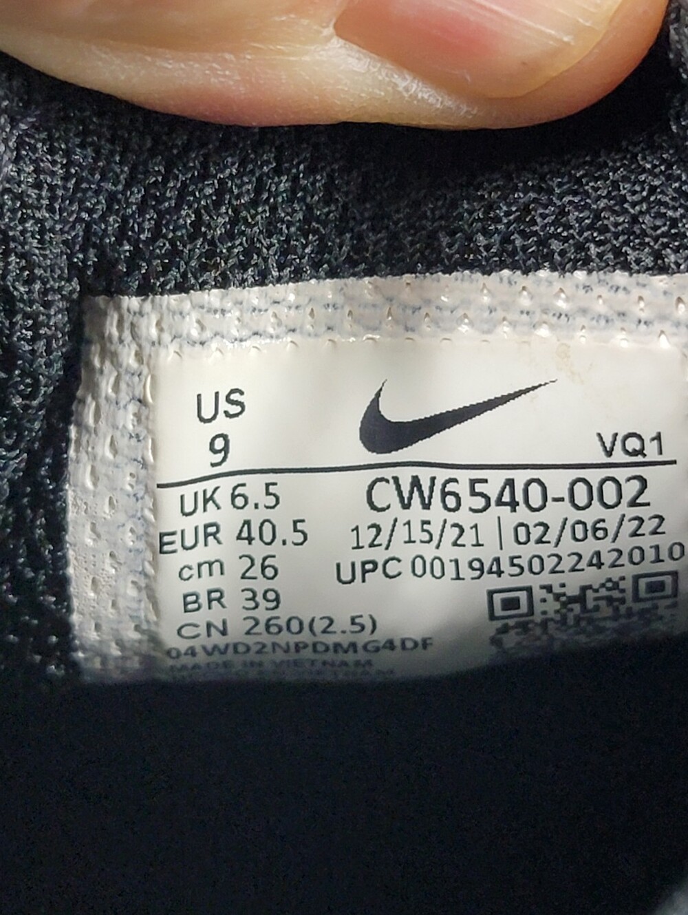 Nike Court Legacy Slip-On Sneakers Womens 9 - Picture 9 of 9